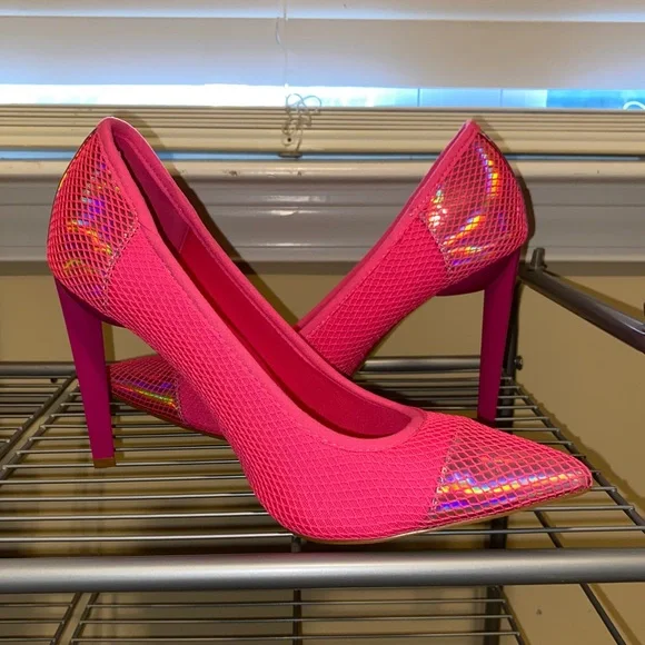 Kendall Kylie Shoes Neon Pink Kendall And Kylie Pumps Poshmark